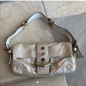 Champagne Coach Bag